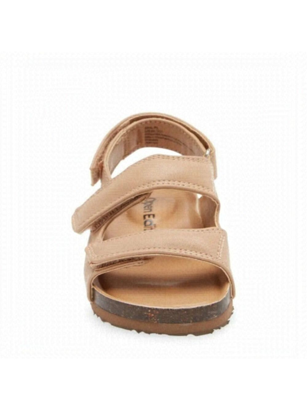 Open Edit BNWOT girls sandals slingback NEW tan
